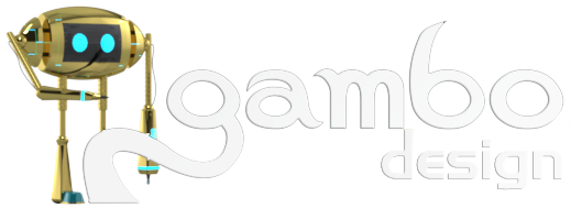 gambo design gambo design Logo mit roboter